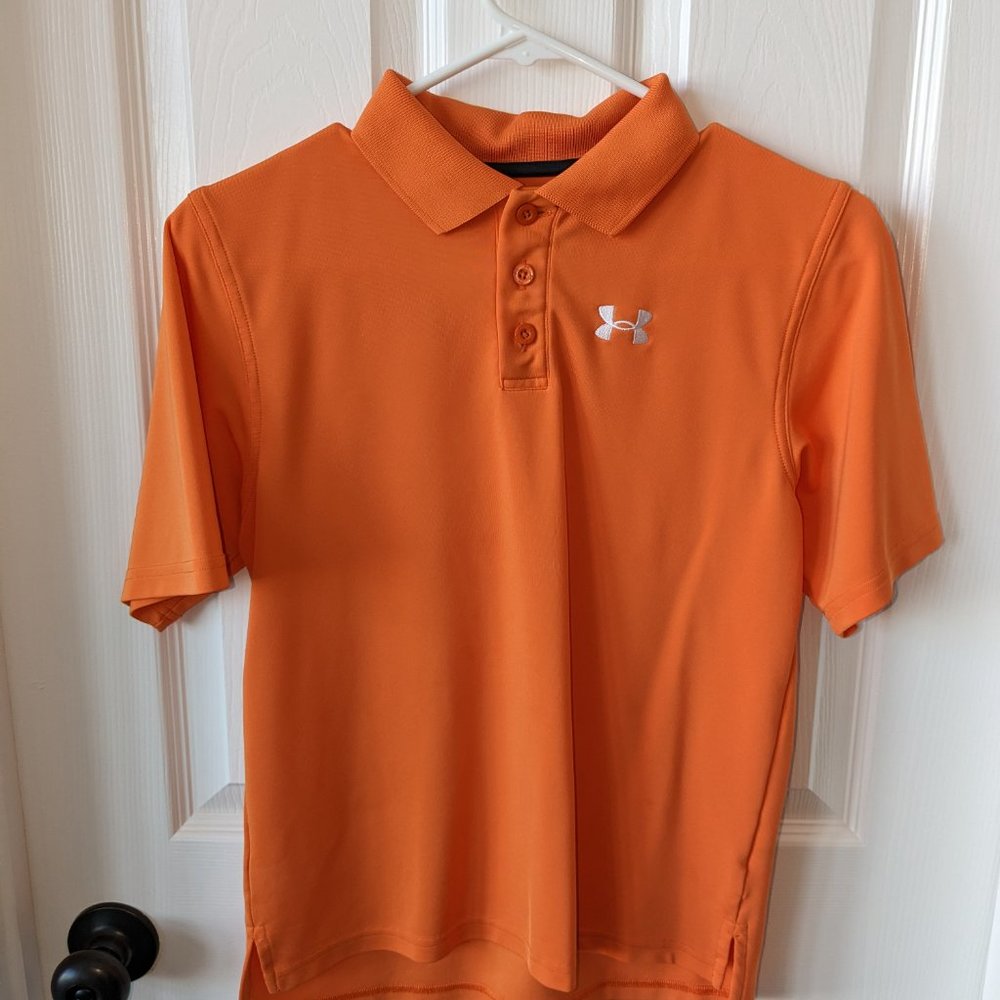 Under Armour Heat Gear boy's Golf Shirt Polo